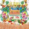101PCS Hawaiian Themed Party Decorations Set, Tropical Beach Aloha Summer Party Supplies